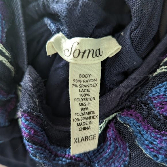 Soma sweet dreams chemise nightgown size woman's XL - Picture 2 of 6